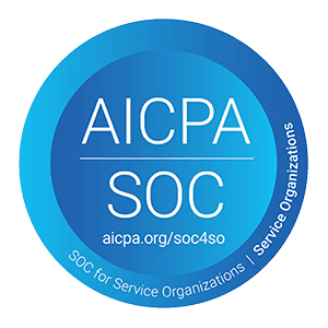 AICPA SOC for Service Organizations seal