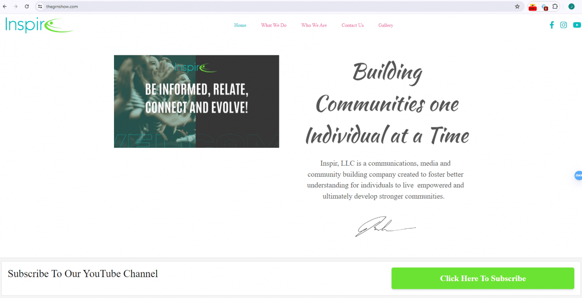 The GRN Show — Websites
