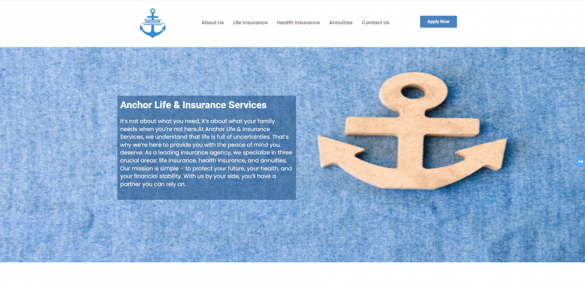 Anchor LFS — Websites