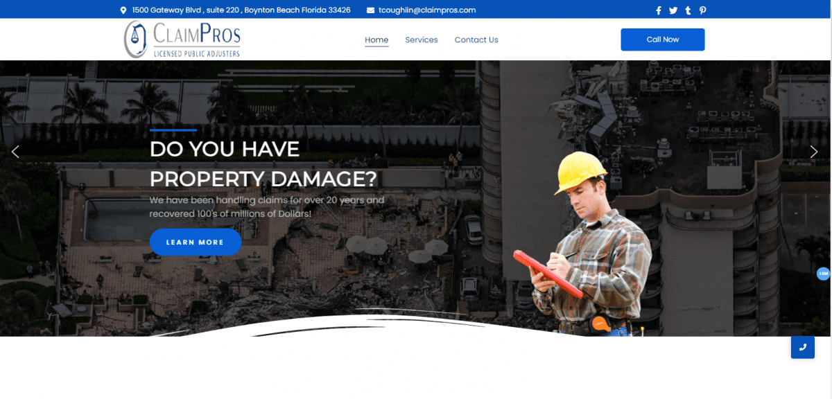 Inspections for America — Websites